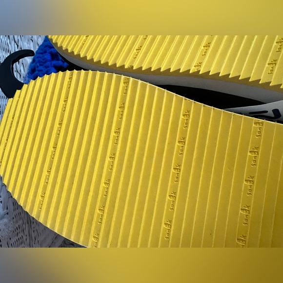 SANUK U PUFFY CHILLER LOW X GRATEFUL DEAD NATURAL BLUE SHOES - - Picture 9 of 14